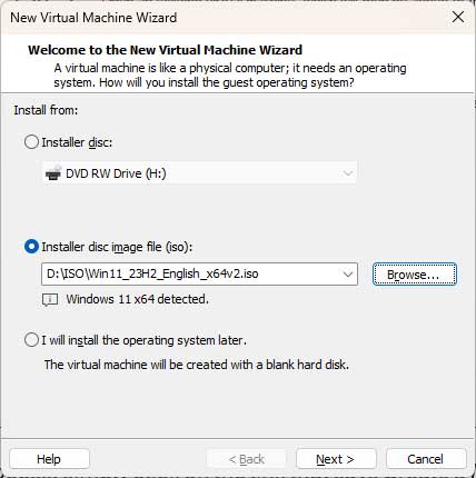 Create Virtual Machines for Free Using VMware Player