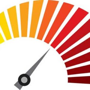 Internet throttling gauge