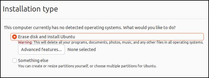Ubuntu Create Partitions