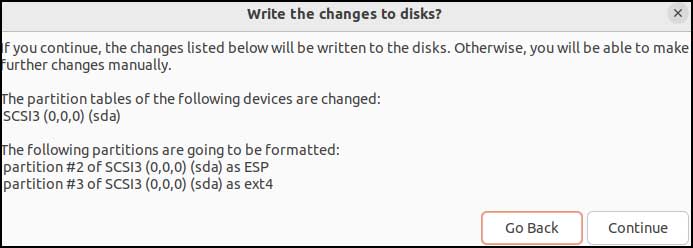 Ubuntu Linux Write Changes to Disk