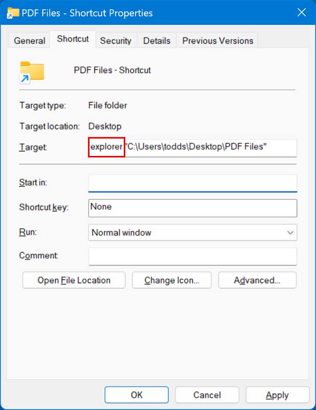 How to Pin a Folder to the Taskbar in Windows 11