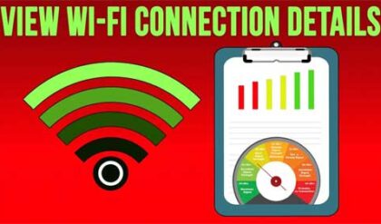View Detailed Information About the Wireless (Wi-Fi) Connections in Range of Your Computer