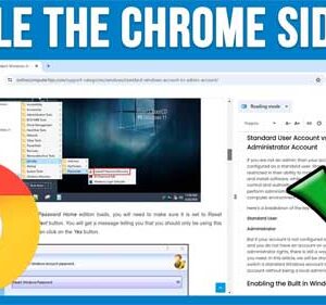 How to Enable the Google Chrome Side Panel Button