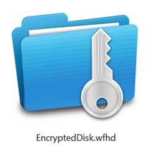 WFHD file for encrypted drive locker