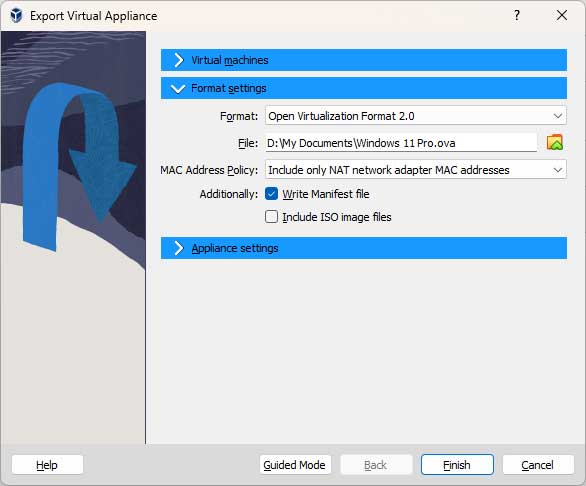 How to Export and Import a VirtualBox Virtual Machine