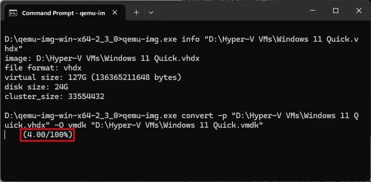 How to Convert a Hyper-V VHD or VHDX Disk File to a VMware VMDK File