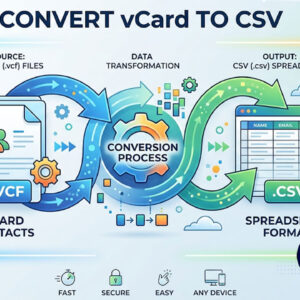 Convert vCard to a CSV File