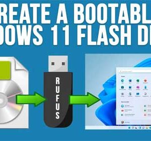 How to Create a Bootable Windows 11 USB Flash Drive to Install Windows & Bypass the TPM Requirement