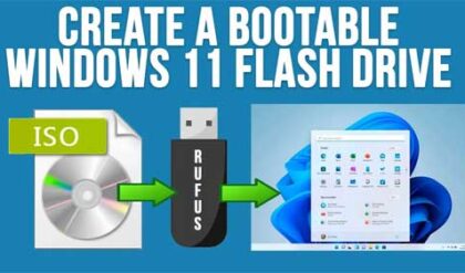 How to Create a Bootable Windows 11 USB Flash Drive to Install Windows & Bypass the TPM Requirement
