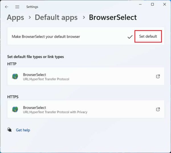 Normal Select Image Browser Setup an Option to Choose Which Browser is to be Used for Opening ...