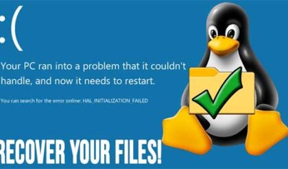 Boot to a Linux CD or Flash Drive to Recover Your Files From Your Windows PC