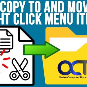 Right click copy or move file