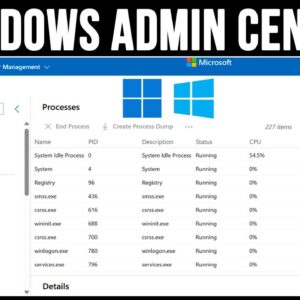 Manage your Windows Desktop PCs with the Microsoft Windows Admin Center Tool