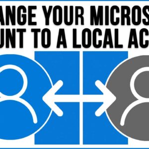 Convert Your Existing Microsoft Account to a Local Account in Windows