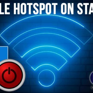 How to enable Wi-Fi hotspot on PC startup