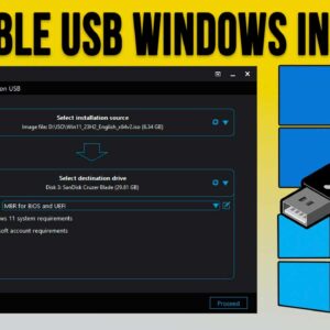 Create a Bootable Flash Drive to Install Windows with Hasleo WinToUSB