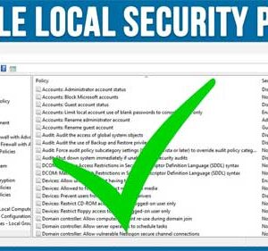 How to Enable the Local Security Policy Editor on Windows 11 Home Edition