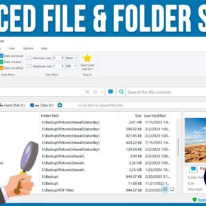 UltraSearch, the Advanced File and Folder Search Tool