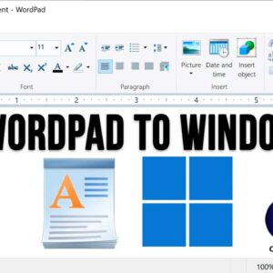 How to Add WordPad Back to Windows 11 – 2 Methods
