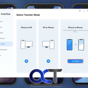 FoneTool file transfer apo