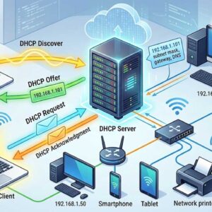 How the DHCP process works