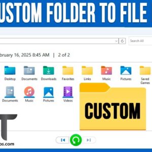 Adding custom folders to File History Backup