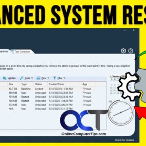 Create Restore Points for Windows, Apps & Files with RollBack RX Pro