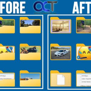 How to Make the Folder Preview View for Pictures & Files Take Up the Entire Icon