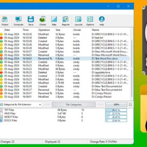 Disk monitoring software