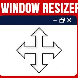 Resize any Open Window to A Custom Size or Location on your Monitor