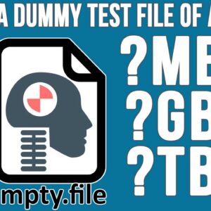 2 Ways to Create Dummy Test Files on Your PC