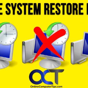 How to Delete or Mount Specific Windows System Restore Points