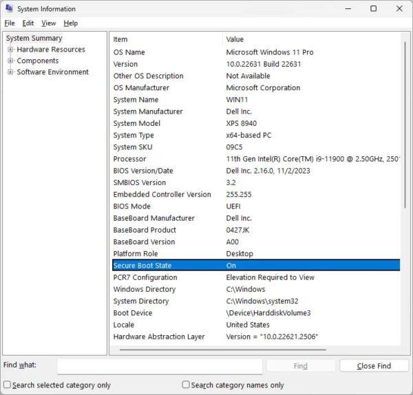 Boot State 3 Methods to Find if Secure Boot is Enabled on your Computer - Online ...