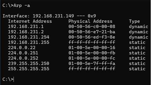 Common Networking Commands