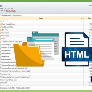Export a Directory with its Files and Subfolders with Clickable File Links