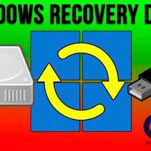 Reinstall Windows Using the Windows Recovery Drive Feature