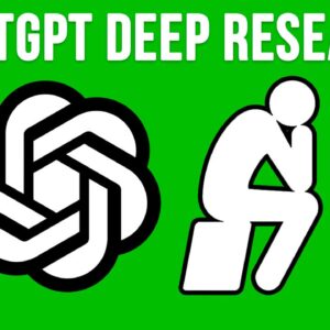 The ChatGPT AI Deep Research Query Feature