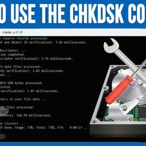Using Check Disk (CHKDSK) in Windows to Fix Hard Drive Errors