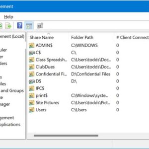 How to View and Manage Shared Folders on your PC in Windows