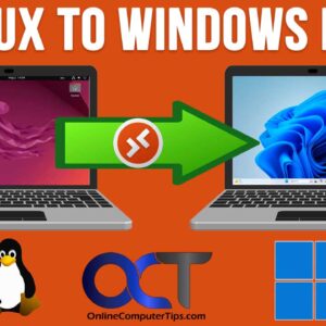 Linux to Windows RDP app