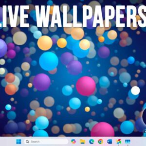 Add Animated Live Desktop Wallpaper Backgrounds to your PC
