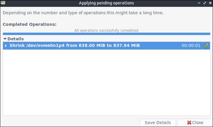 Move a Partition Out of the Way to Extend a Hard Drive Volume
