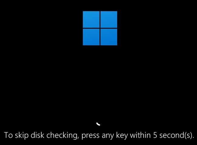 Windows your disk needs to be checked for errors