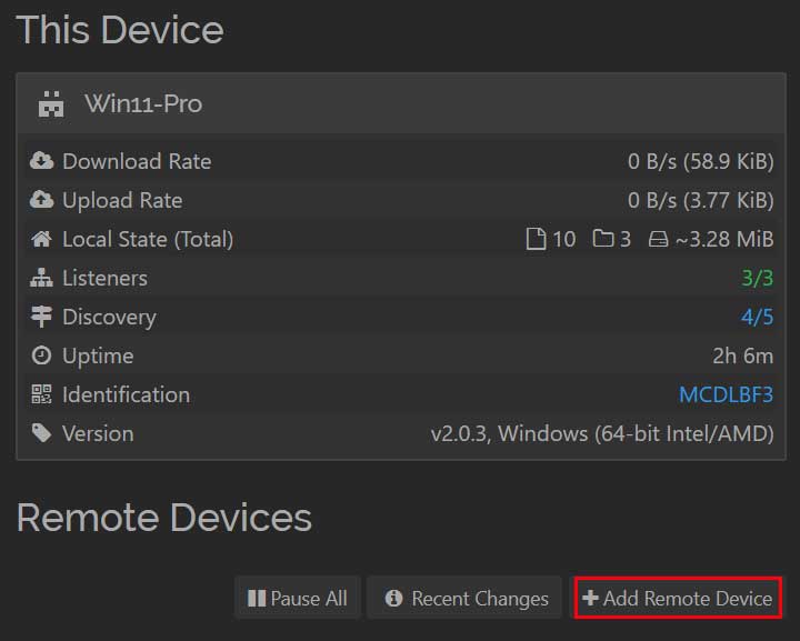 Synchronize Files and Folders Between Windows, Linux, macOS and Android Devices with Syncthing