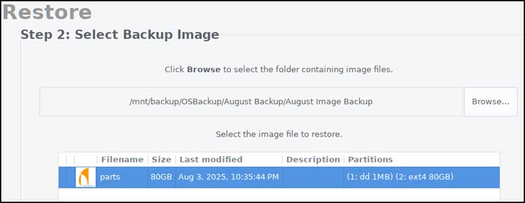 Create and Restore Linux OS System Image Backups for Free