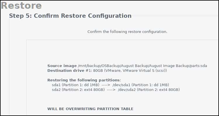 Create and Restore Linux OS System Image Backups for Free