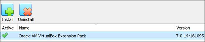 Oracle VirtualBox Extension Pack 