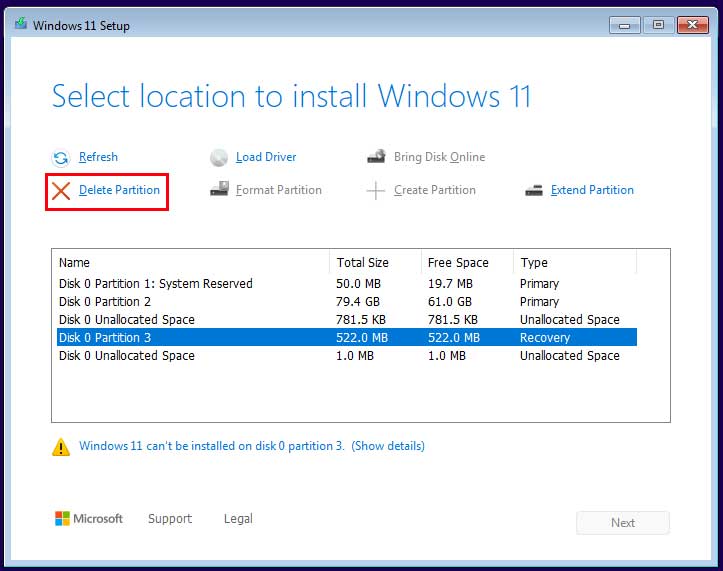 Convert Your Hard Drive from MBR to GPT During the Windows 11 Installation Process