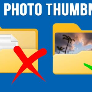 Make Folders with Photos and Other Types of Files Show Pictures for Their Thumbnails