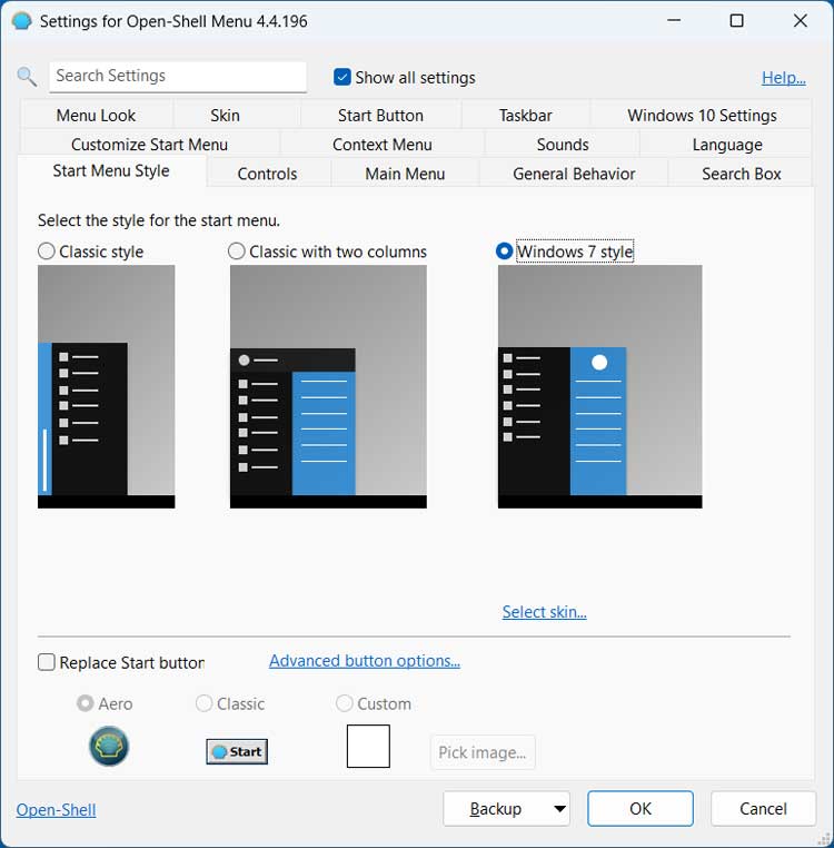 Bring Back the Windows 7 or Classic Style Start Menu to Windows 11 with Open Shell